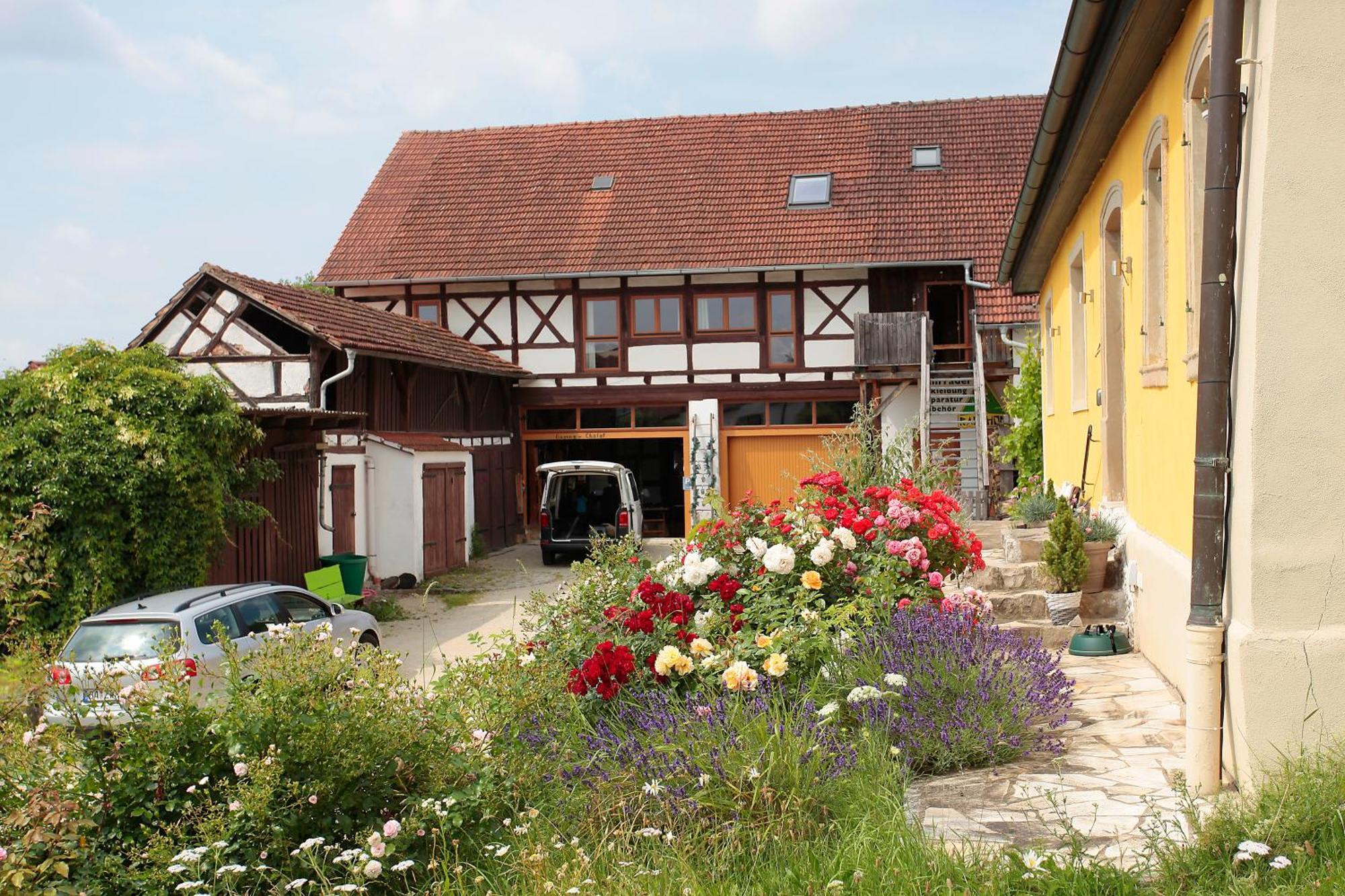Gemuetliches Apartment Mit Galerie Im Ferienhof Litzendorf Eksteriør bilde
