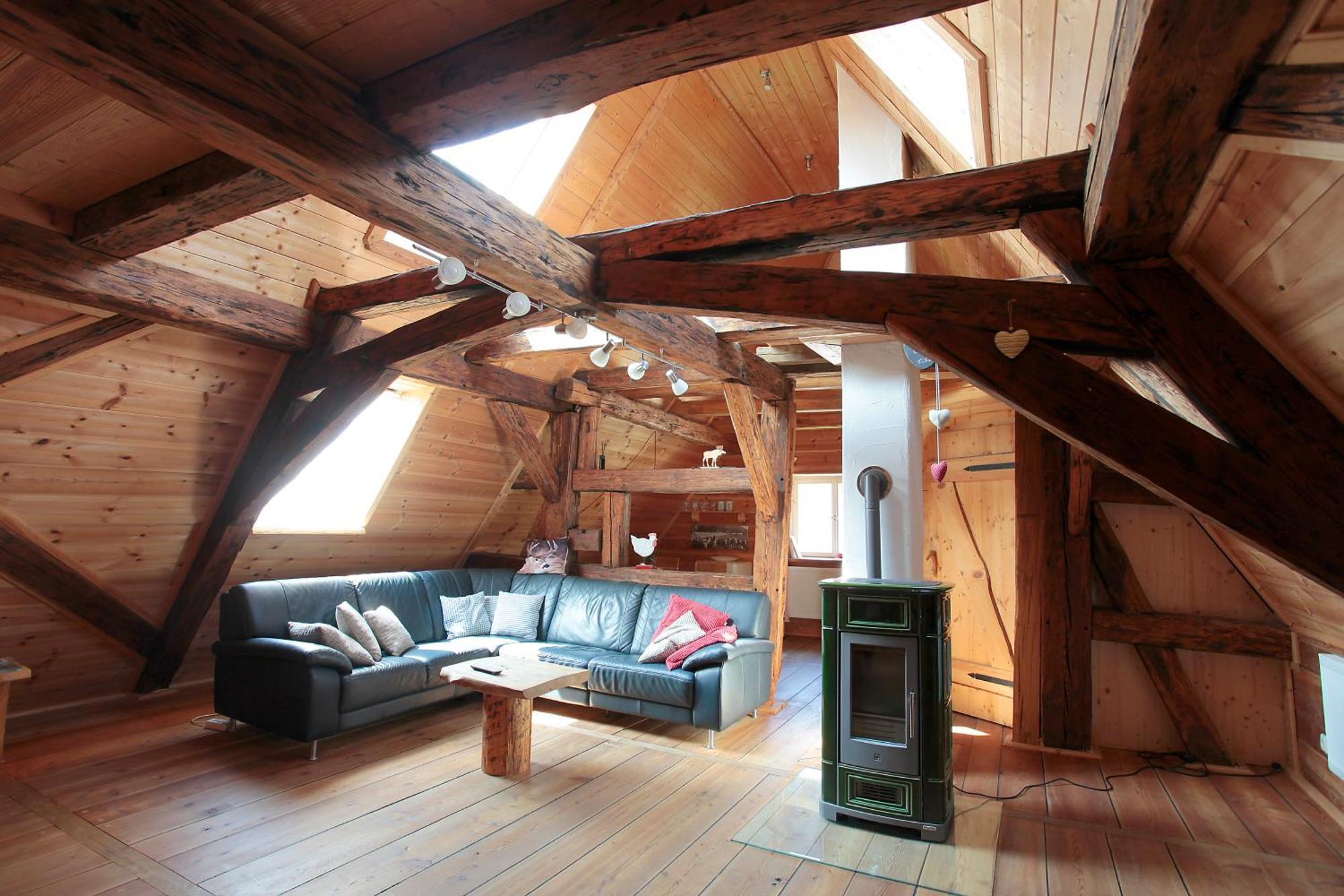 Gemuetliches Apartment Mit Galerie Im Ferienhof Litzendorf Eksteriør bilde